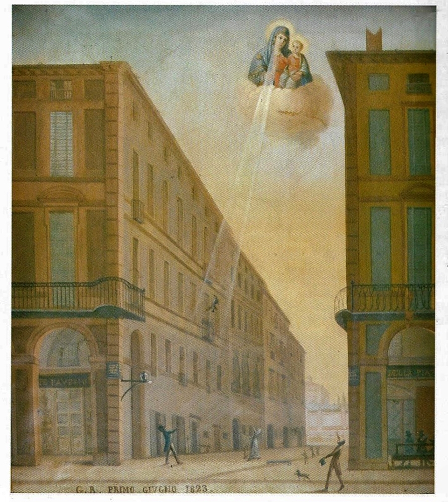 «Πτώση από μπαλκόνι», 1823. Ελαιογραφία σε καμβά. 