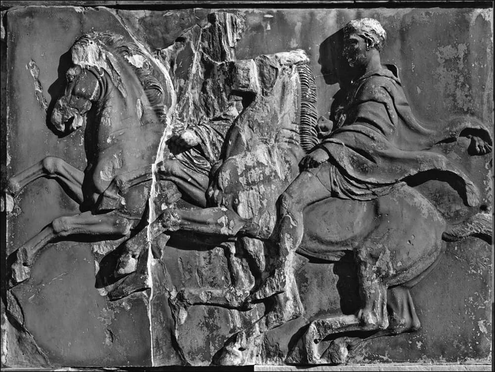 17. W. Hege. Δυτική ζωφόρος του Παρθενώνα, δόμος VII, 1928