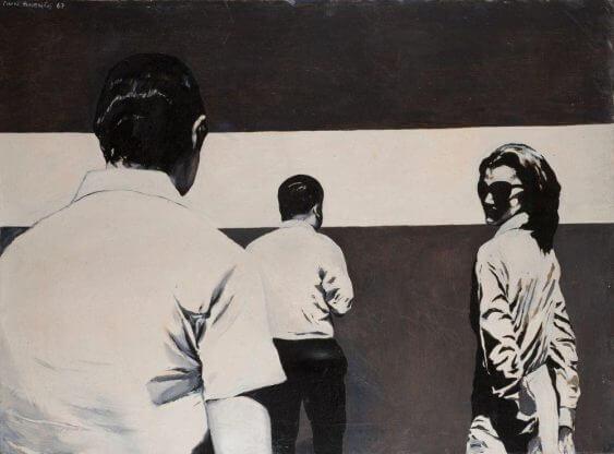 Γιάννης Ψυχοπαίδης, Λάδι σε καμβά (1967) 