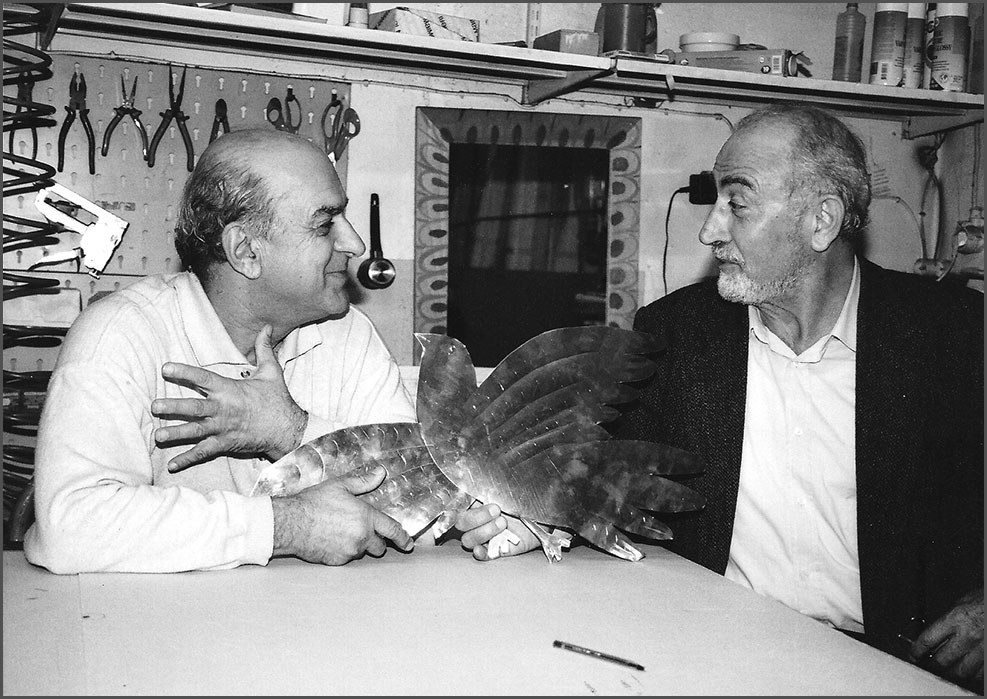 Ο Δ.Τ. Άναλις με τον Αλέκο Φασιανό, Αθήνα 2003