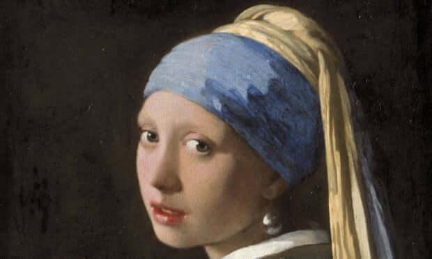 Johannes Vermeer, «Κορίτσι με μαργαριταρένιο σκουλαρίκ» (περ. 1665). Χάγη