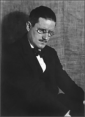 Ο Τζέιμς Τζόις, Σεπτέμβριο του 1922 σε φωτογραφία του Man Ray