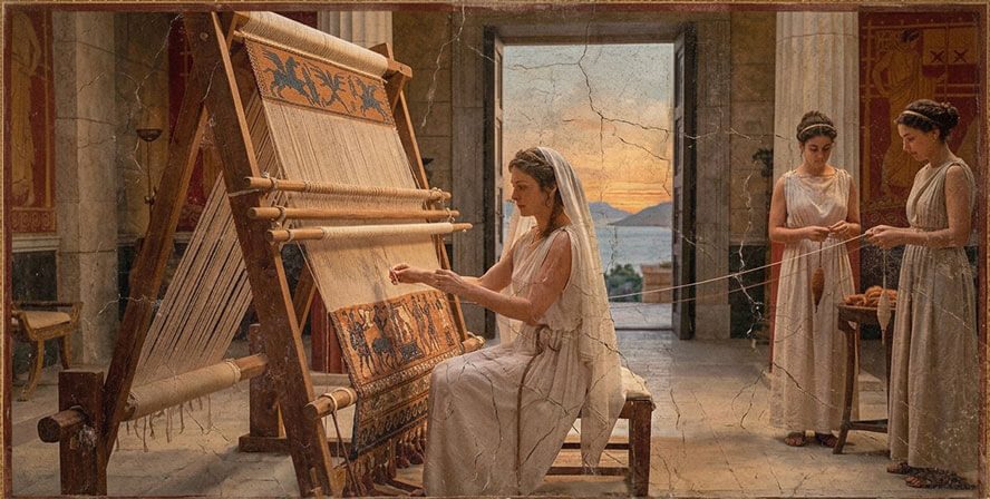 V. de Texure, «Πηνελόπη», 1881 (Ιδιωτική συλλογή)