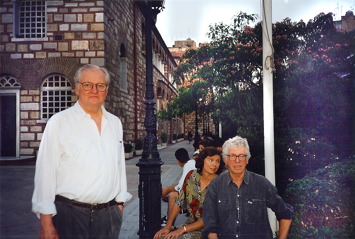 Στον Άγιο Δημήτριο Θεσσαλονίκης με την Κάρεν και τον Κένεθ Κοκ (1997)
