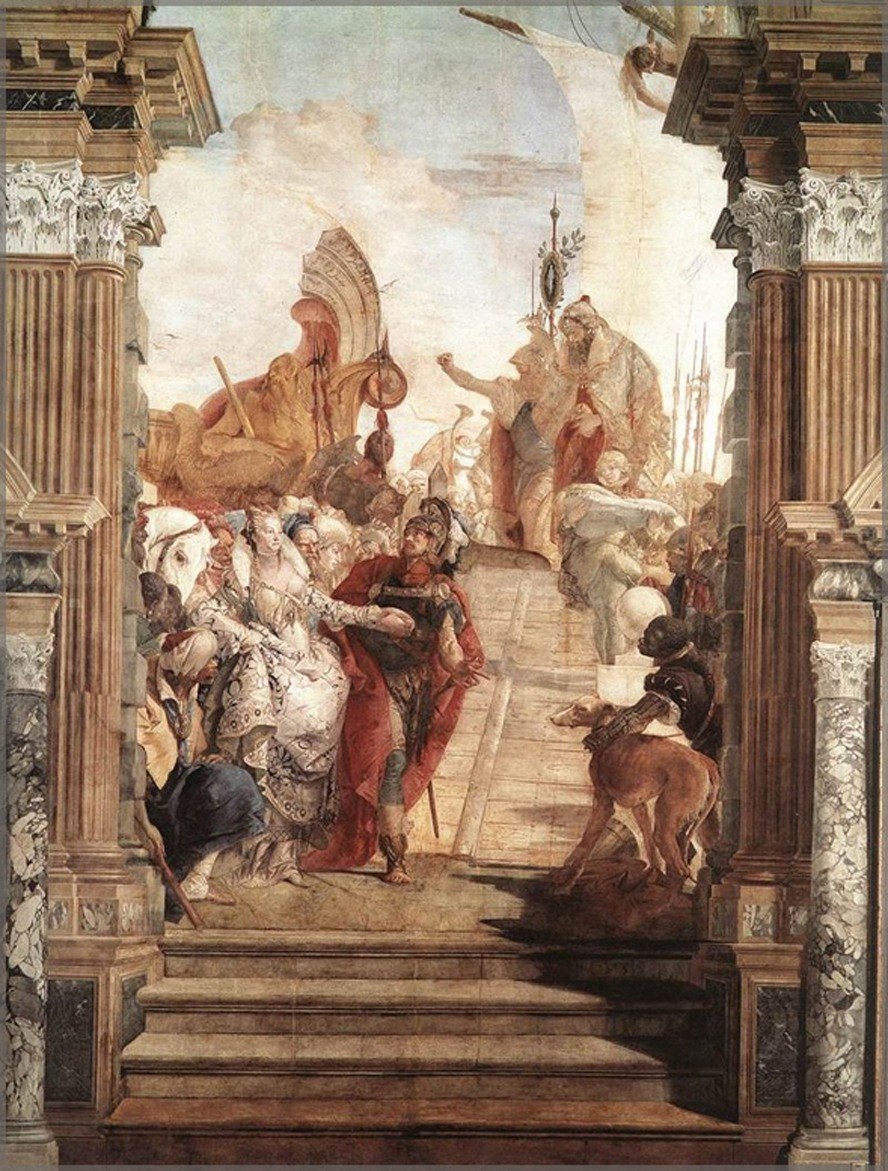 Giovanni Battista Tiepolo: «Αντώνιος και Κλεοπάτρα», 1746-47
