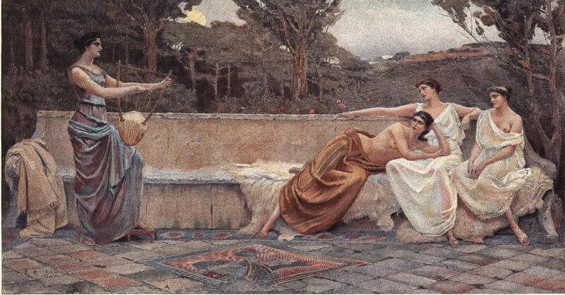 Amanda Brewster Sewell: «Σαπφώ» (1891 / via Wikimedia