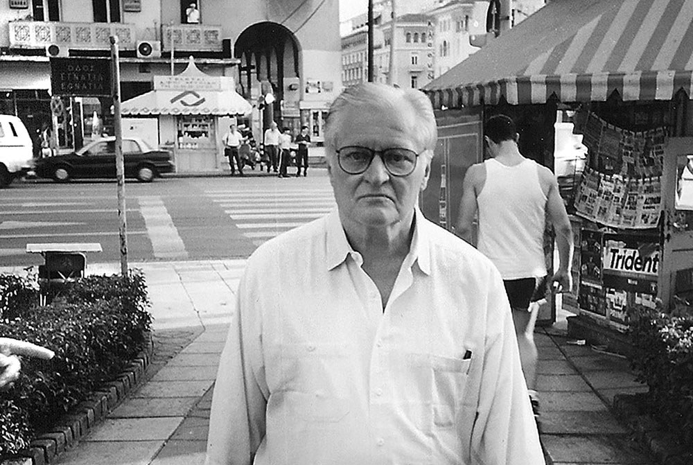 Ο Τζον Άσμπερι. Θεσσαλονίκη 1997