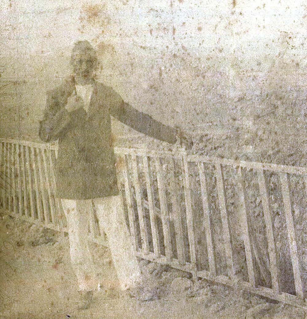 Ο Ρεμπό στο σπίτι του εργοδότη του Alfred Bardey (1883) Mουσείο Charleville Mezieres