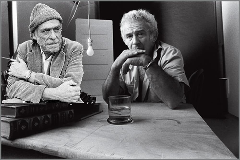 [ Στιγμιαία φωτογραφική συνύπαρξη Μπουκόβσκι και Μέιλερ ]