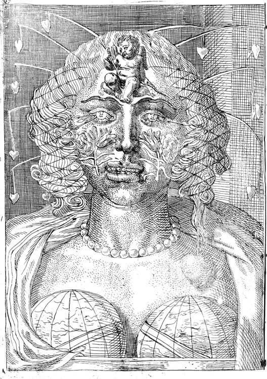 Από το «The Extravagant Shepherd» (1654) του Charles Sorel