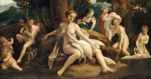 Correggio / Η Λήδα και ο κύκνος