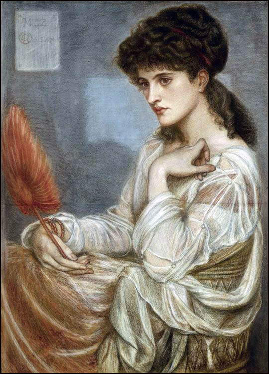 Nτάντε Γκαμπριέλ Ροσέτι, Η Μαρία Ζαμπάκου (1870) 