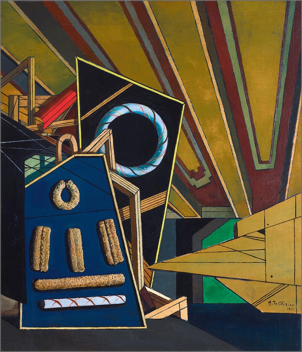Giorgio de Chirico: «La rivolta del saggio» (1916)