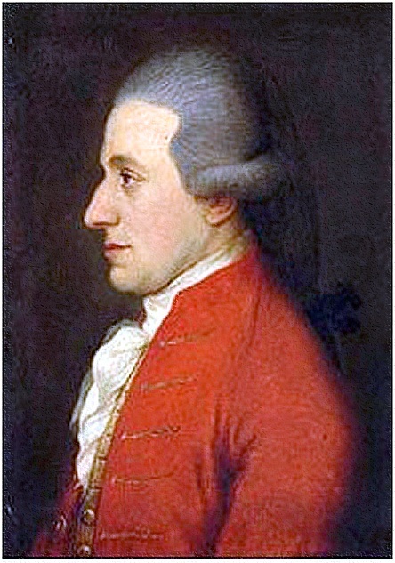 Προφίλ πορτρέτο του Wolfgang Amadeus Mozart από τον Joseph Hickel