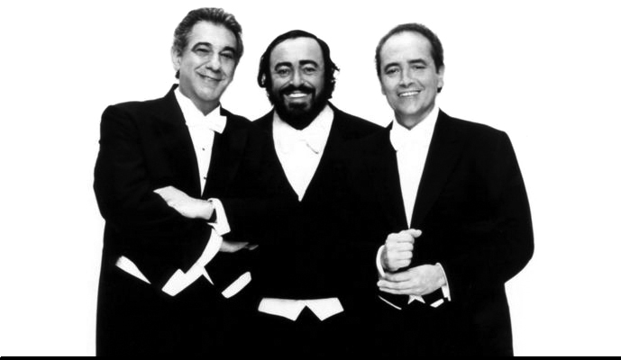 Plácido Domingo, Luciano Pavarotti, José Carreras,