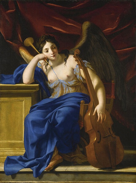 Eustache le Sueur, «Αλληγορία της Ποίησης» (1640-42) )