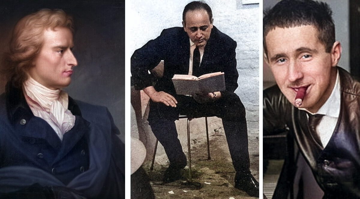 Σίλερ, Τσέλαν, Μπρεχτ