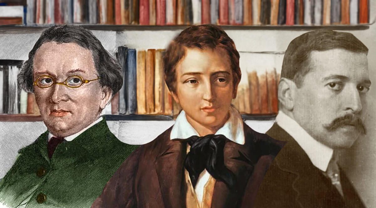 Eduard Mörike, Ηeinrich Ηeine, Hugo von Hofmasthal