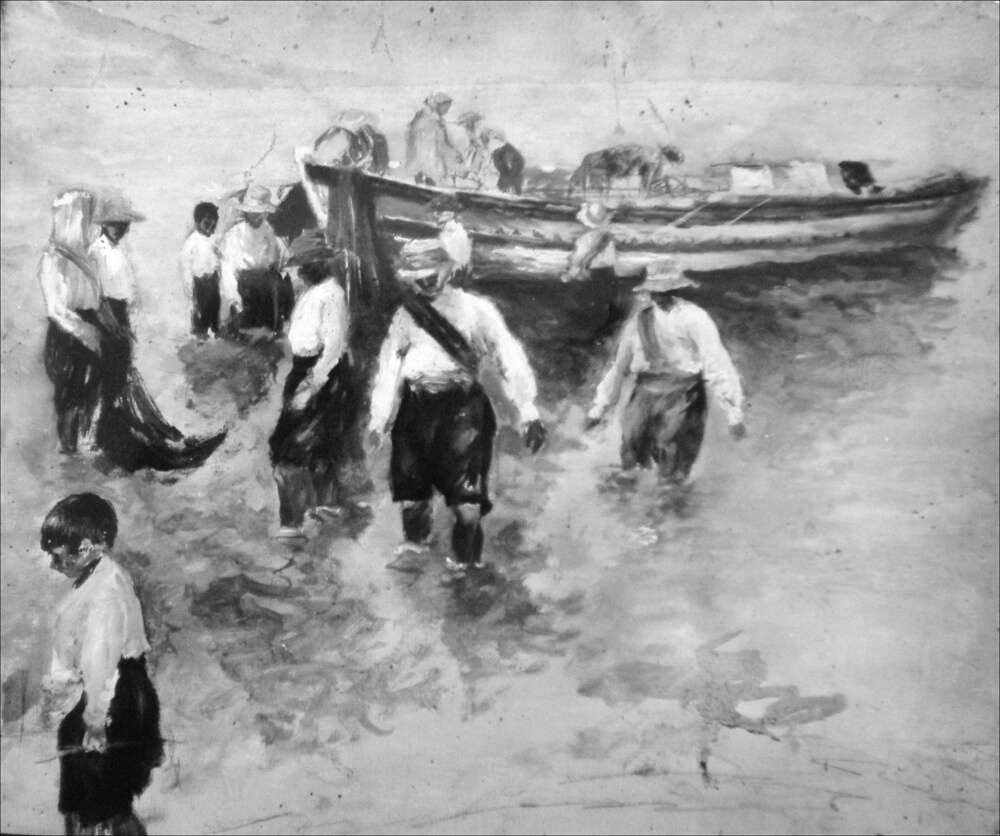 Tériade, «Τράτα», περ. 1912, ιδιωτική συλλογή (ανέκδοτο έργο, © Chara Kolokytha)