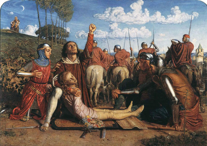 Ουίλιαμ Χόλμαν Χαντ (1827–1910): «O Ριέντζι ορκίζεται να εκδικηθεί το θάνατο του αδελφού του»