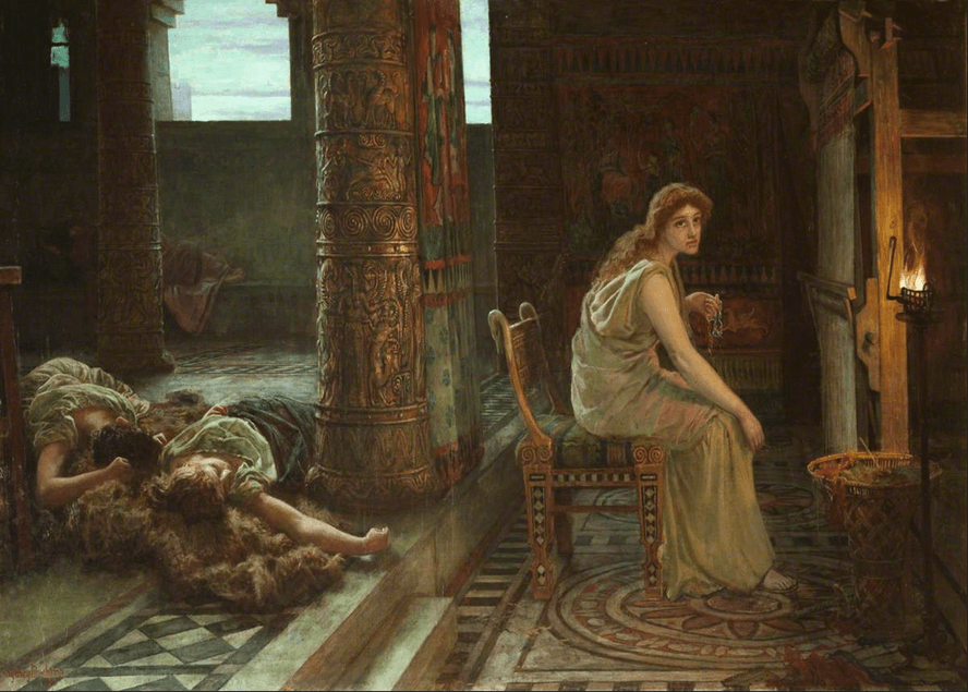 Francis S. Muschamp (1851-1929) H Πηνελόπη. Moυσείο Λάνκαστερ
