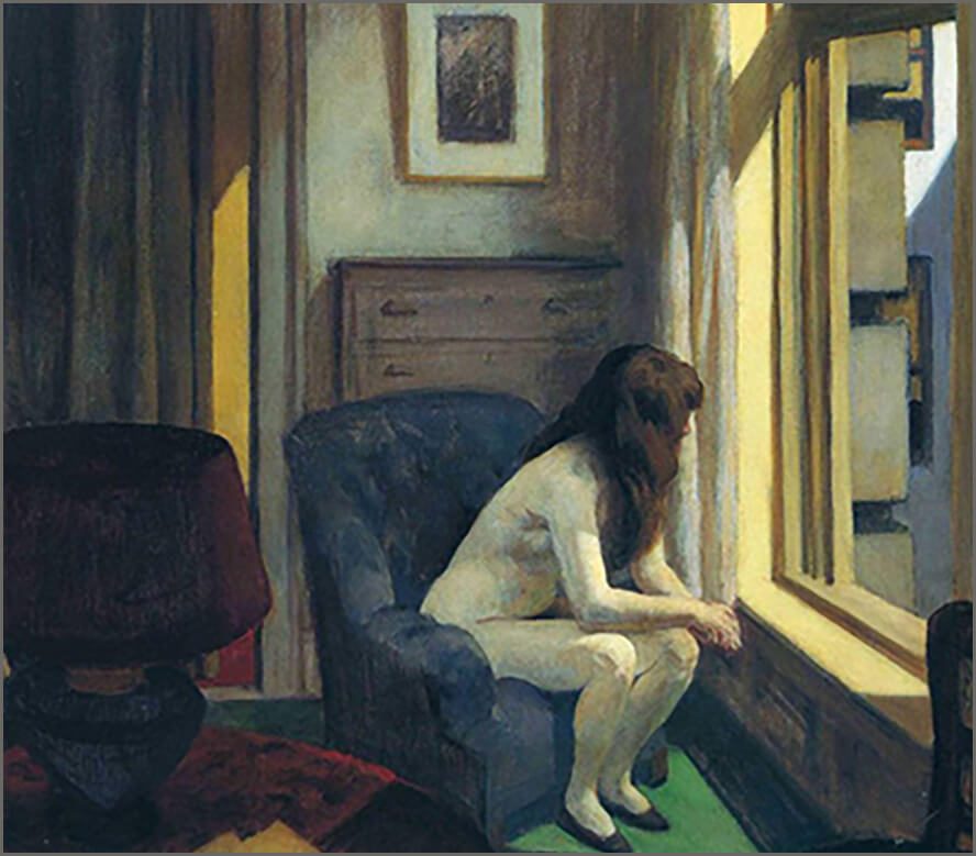 «Πίνακας του Edward Hopper…»