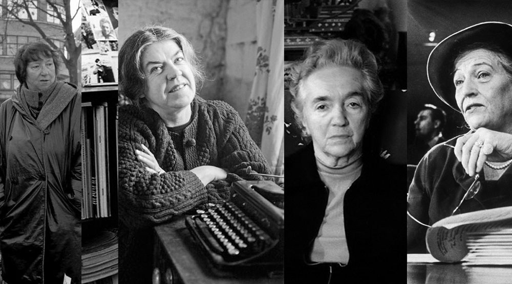 Liliane Wouters, Mary Lavin, Ζωή Καρέλλη, Pearl Buck
