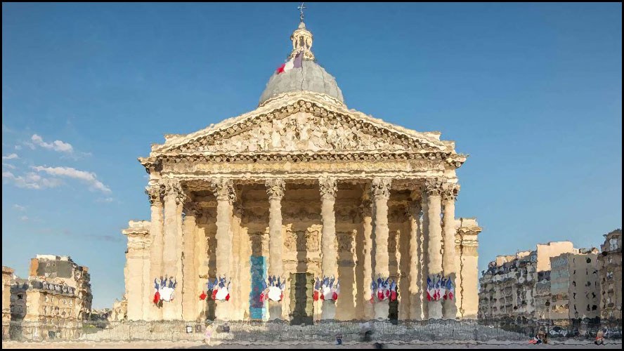 Mπαλκόνι με θέα στο Πάνθεον