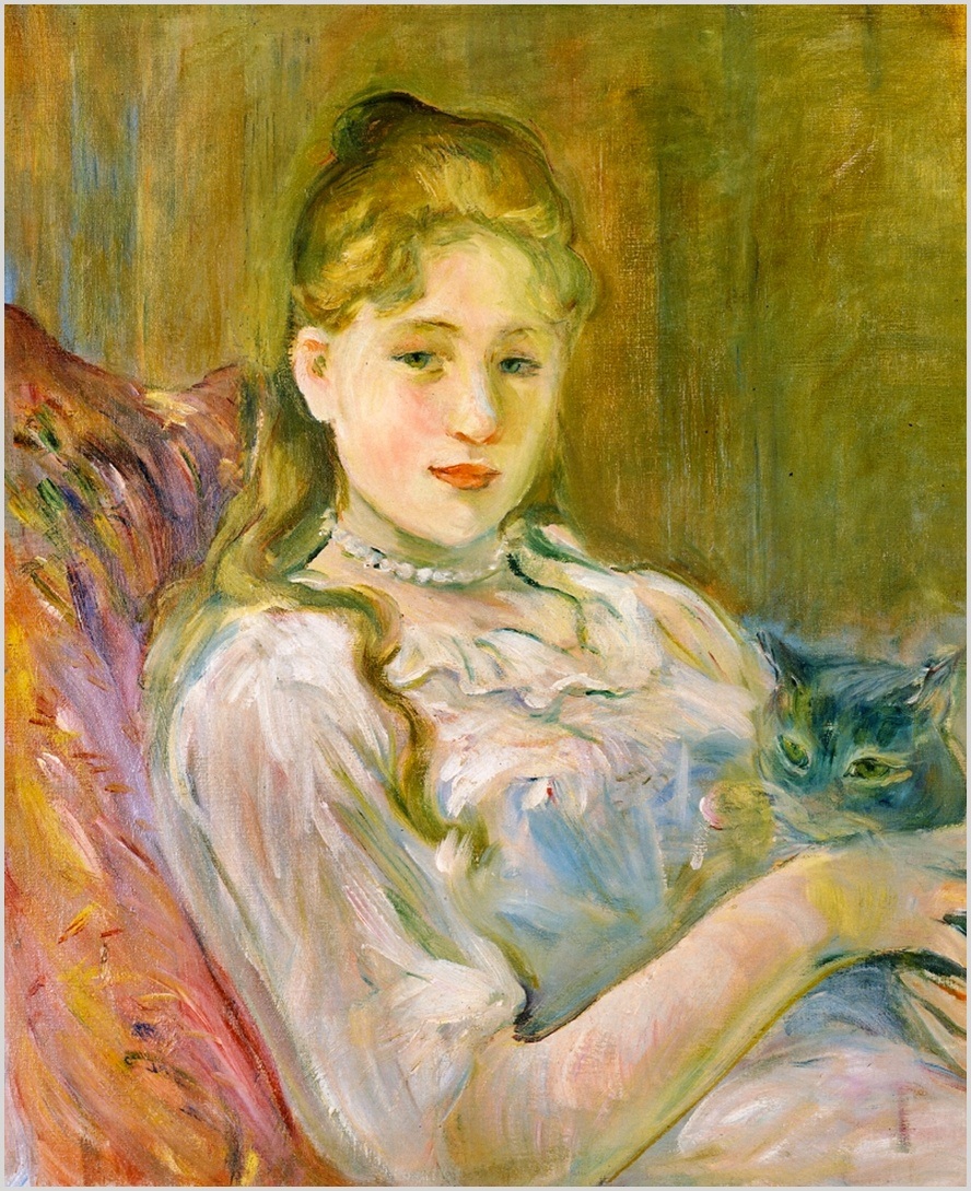 Έργο της Berthe Morisot (1892). Λάδi σε καμβά, ιδιωτική συλλογή (πηγή: Wikiart)