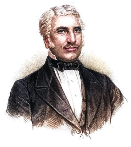 Ο Φίλιππος Ιωάννου (1863). Ψηφιακά επιζωγραφισμένη λιθογραφία