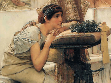 Lawrence Alma-Tadema: Σαπφώ
