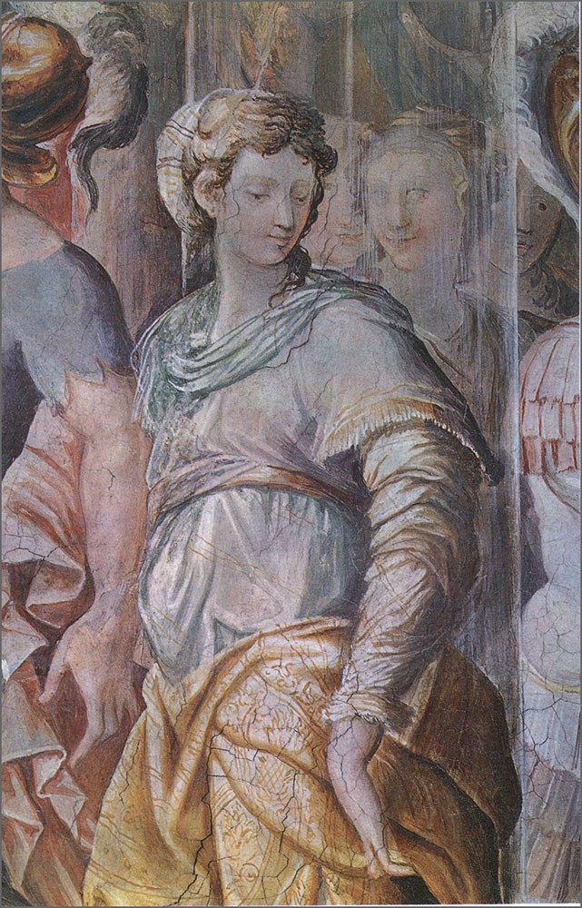 Λεπτομέρεια ἔργου του Jacopo Zanguidi (Πάρμα 1544-1574)