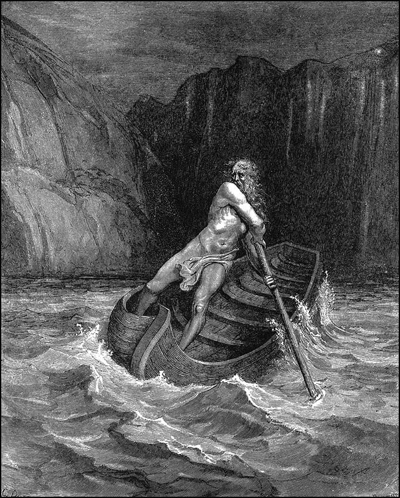 Gustave Doré, χαλκογραφία από την «Κόλαση» του Δάντη (1861)