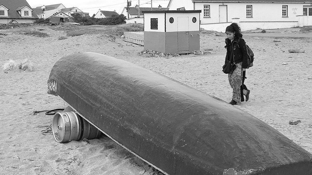 Στο Inis Mór, το μεγαλύτερο από τα νησιά Άραν, Kομητεία του Γκόλγουεϊ, 2006. (Φωτ. Μ.Κ.).