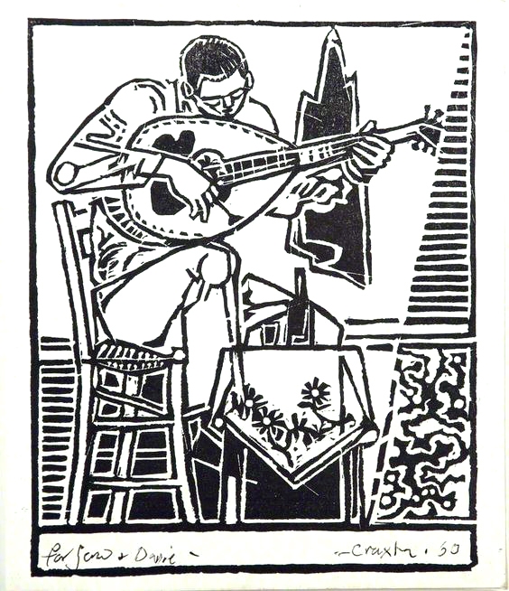 Χαρακτικό τού John Craxton (1950)