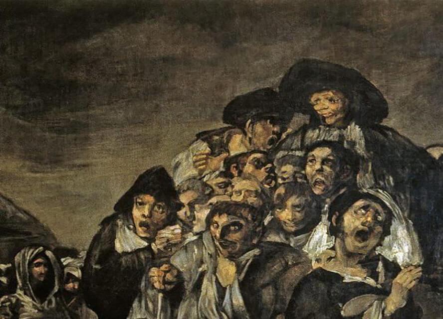 Από τις «Μαύρες ζωγραφιές» του Γκόγια (1874)