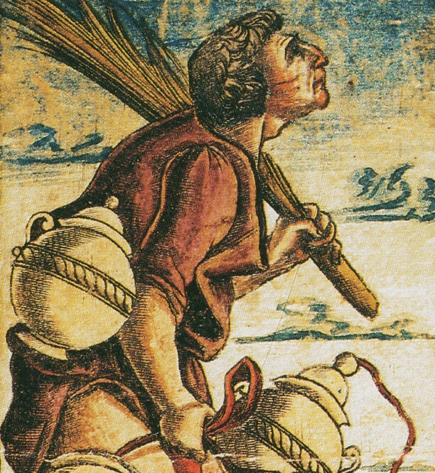 Λεπτομέρεια από τράπουλα Ταρό του 1510