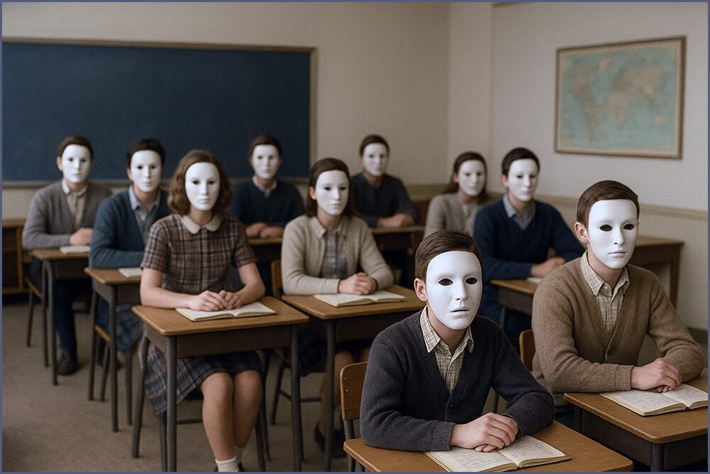 Το σχολείο με τις μάσκες