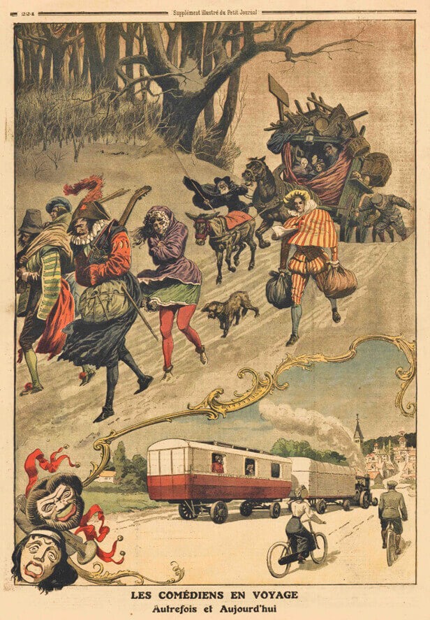 «Οι ηθοποιοί σε ταξίδι. Άλλοτε και Τώρα» (9/7/1911) 