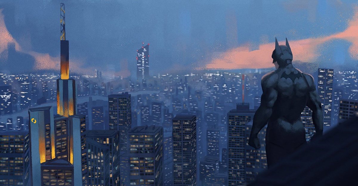 Η πόλη του Μπάτμαν: Σκοτεινή και απειλητική, με τον κίνδυνο να παραμονεύει σε κάθε βήμα. 