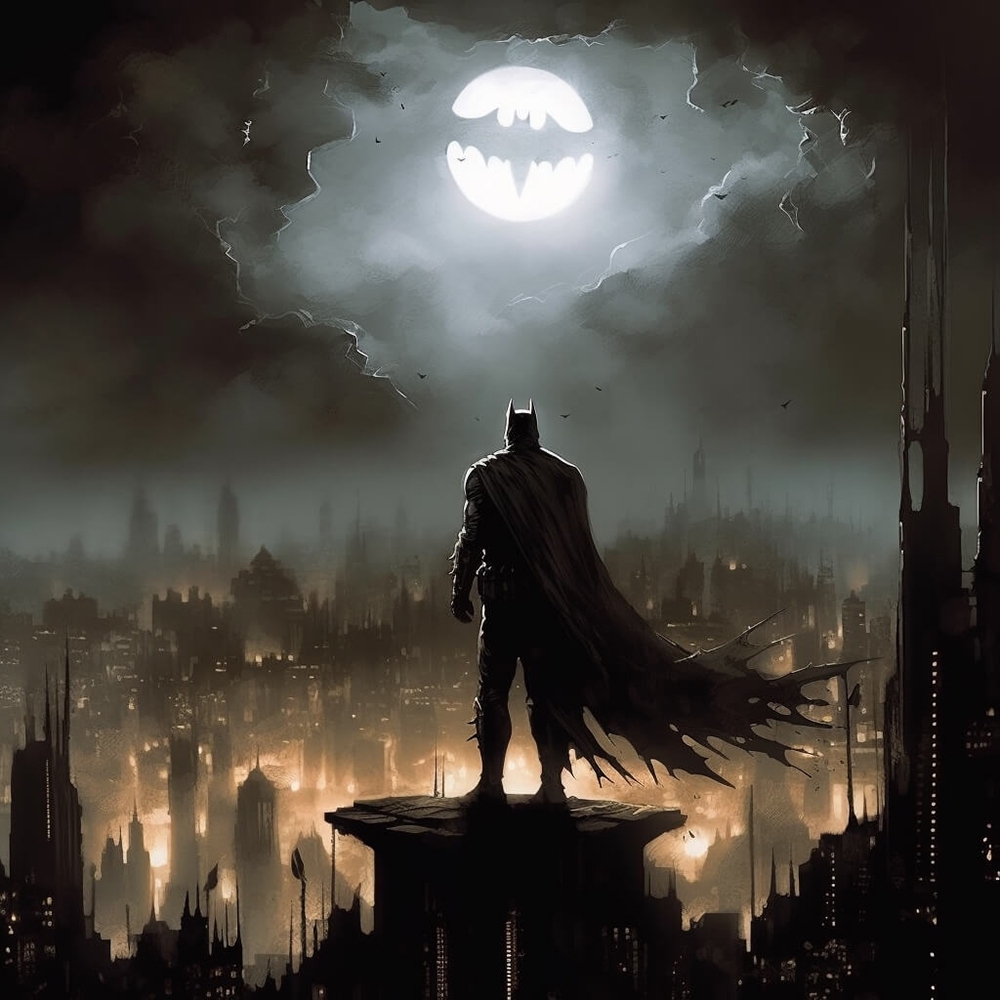 Η Γκόθαμ Σίτι με μια ερεβώδη ατμόσφαιρα που ταιριάζει «γάντι» στο διαταραγμένο προφίλ των κακοποιών της (Τζόκερ, Πιγκουίνος και Σία). 