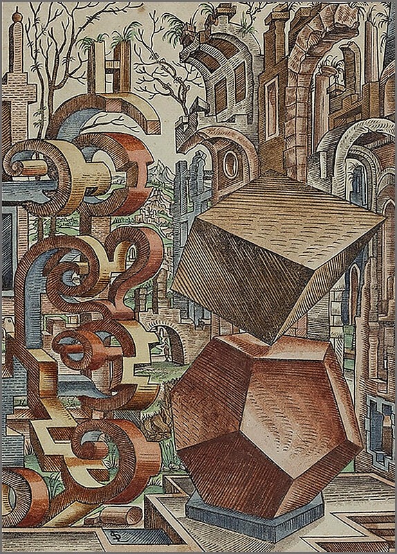 Lorenz Stoer, «Γεωμετρικά τοπία» (1567)