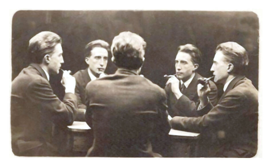 Jusep Torres Campalans, «Los amigos auténticos de Menard alrededor d’ una tabla».