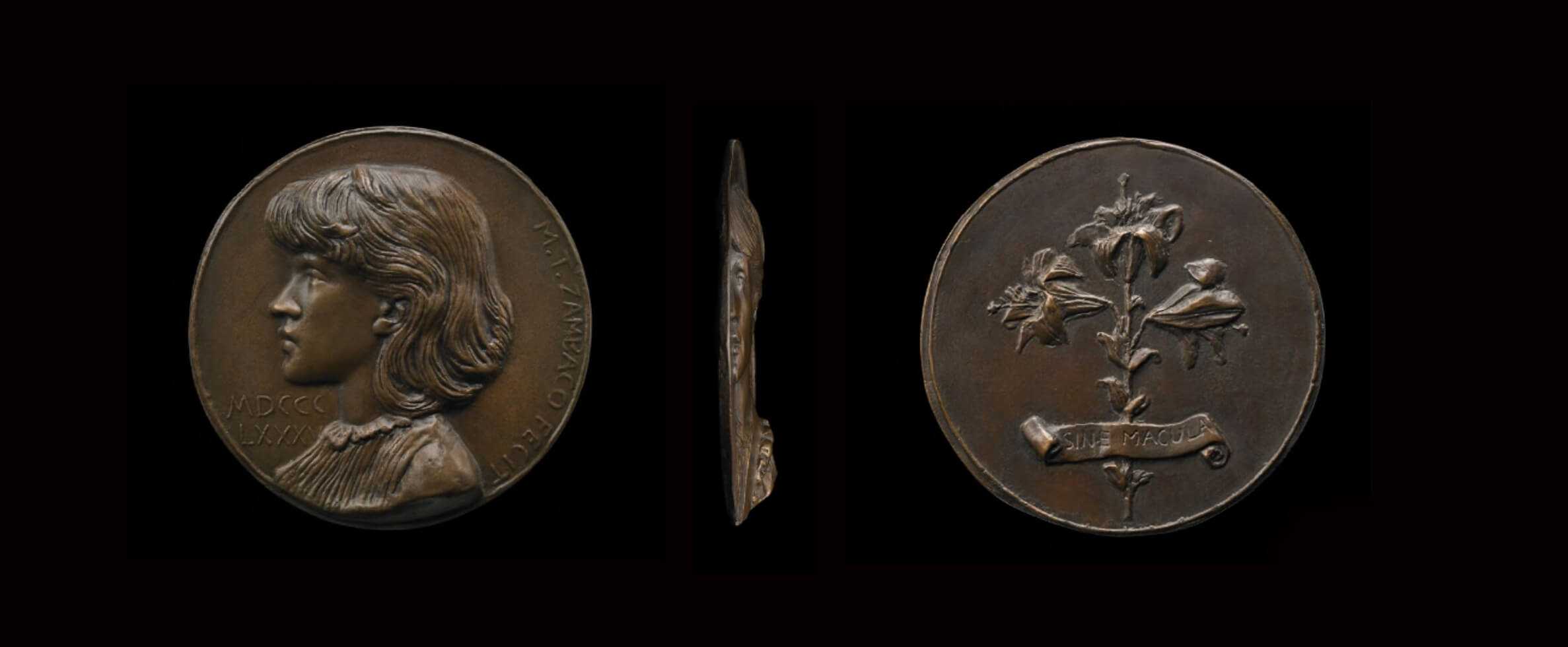 Μετάλλιο της Μ. Ζ. (3 όψεις) 