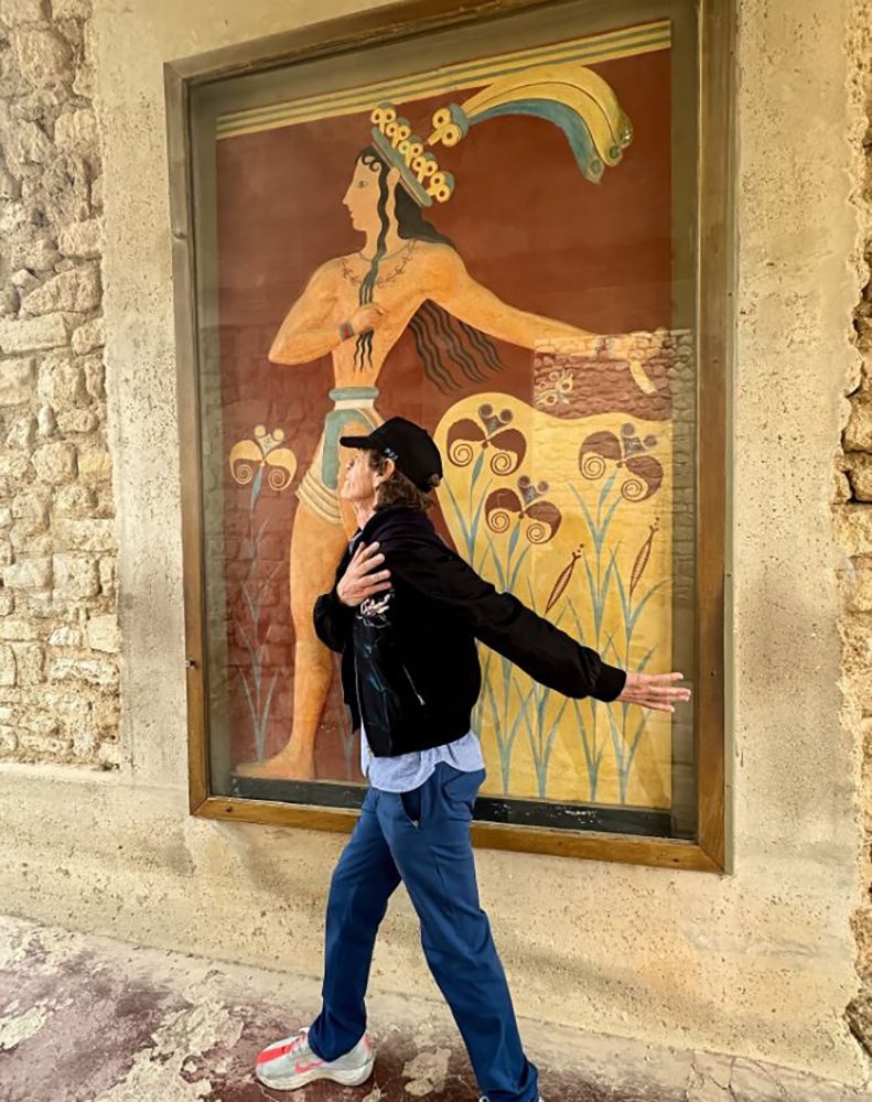 Μια Κυλιόμενη Πέτρα στην Κρήτη