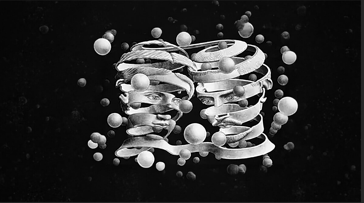 Έργο του Μ.C. Escher, 1956