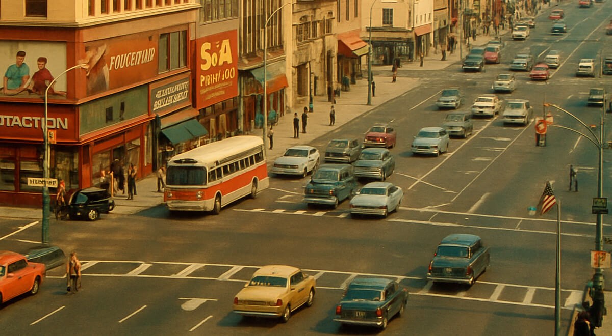 Επιχρωματισμένη φωτογραφία της δεκαετίας του ΄50