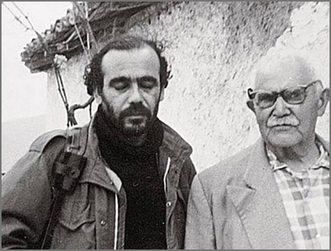 Ο Θ.Β. με τον Ανδρέα Κορδοπάτη