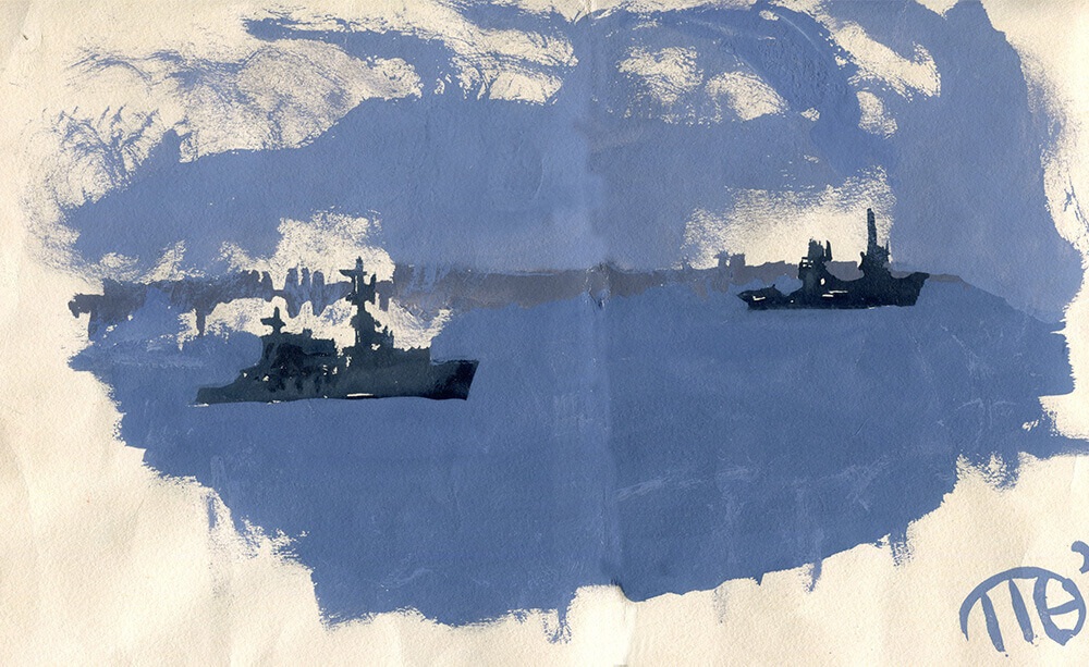 Ακουαρέλα του Π.Θ. (1967)