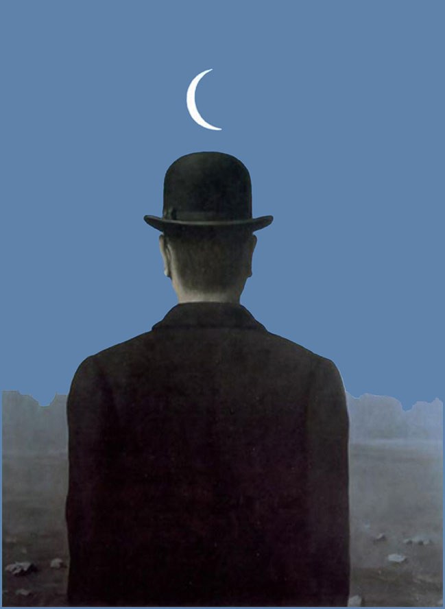 Ρενέ Μαγκρίτ, «Ο δάσκαλος» 1964 (90Χ65 εκ.)